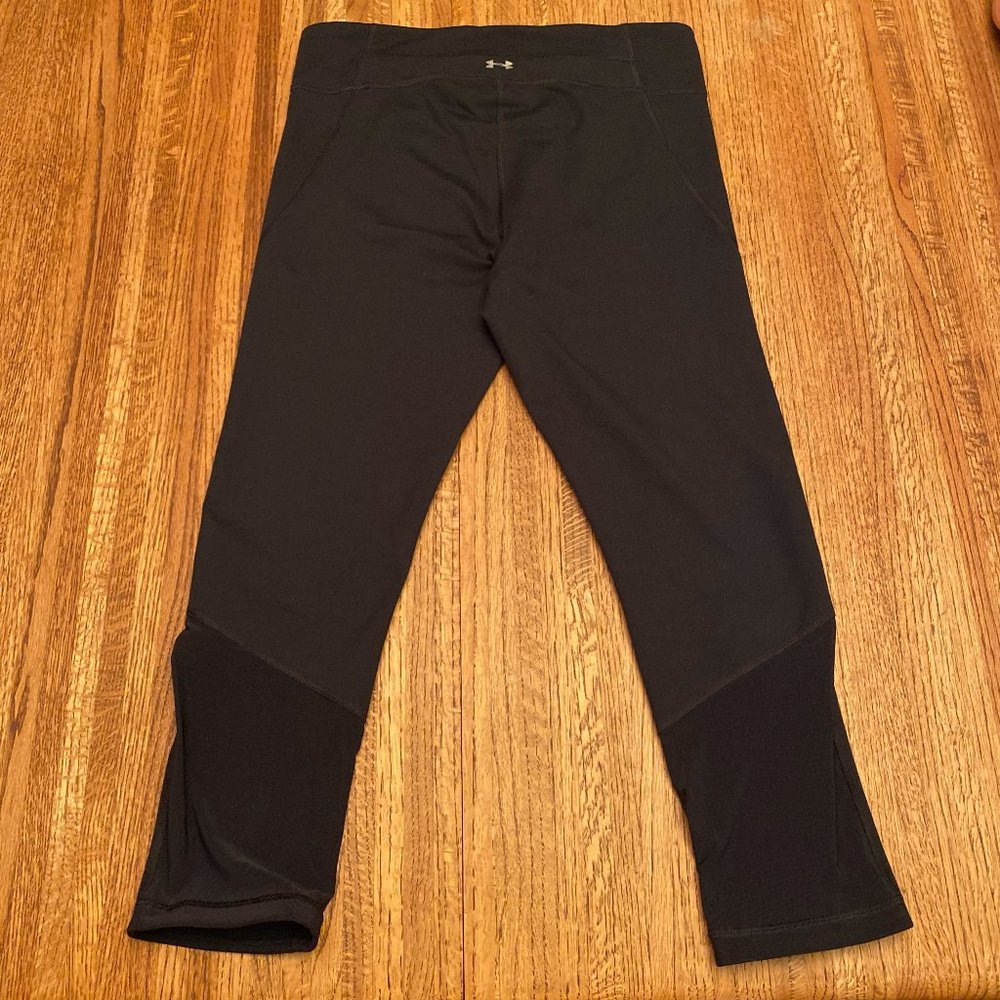 Like New Black Under Armour Workout Leggings